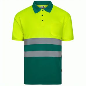 VL FORTUNA. Poloshirt (140g/m²) im Bird-Eye-Design mit kurzen Ärmeln, aus Polyester (100%)