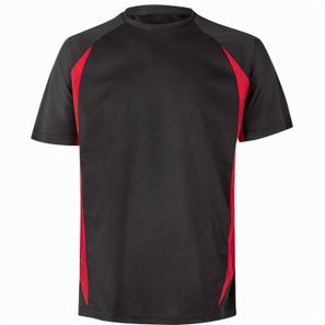 VL SLAYER. Zweifarbiges technisches T-Shirt mit Bird-Eye-Design (160 g/m²), aus Polyester (100%)