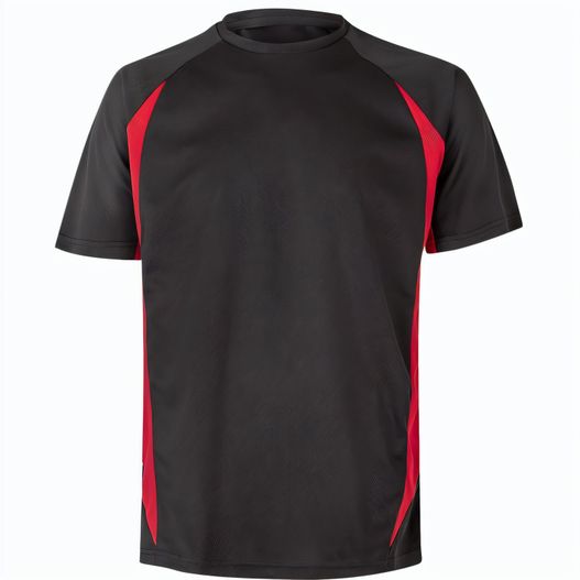 VL SLAYER. Zweifarbiges technisches T-Shirt mit Bird-Eye-Design (160 g/m²), aus Polyester (100%) (Bild 1)