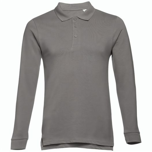Produktabbildung THC BERN. Langarm-Poloshirt für Herren aus kardierter Baumwolle THC BERN. Langarm-Poloshirt für Herren aus kardierter Baumwolle (Bild 1)