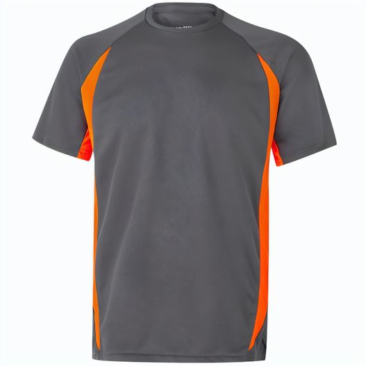 VL SLAYER. Zweifarbiges technisches T-Shirt mit Bird-Eye-Design (160 g/m²), aus Polyester (100%) (Bild 1)