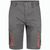 VL HEMERA. Zweifarbige Stretch-Bermudashorts mit mehreren Taschen (240 g/m²) aus Baumwolle (46 %), EME (38 %) und Polyester (16 %) (Bild 1)
