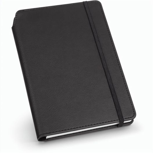 Produktabbildung MORIAH. A5 Notizbuch aus PU mit linierten Blättern, aus FSC™-zertifiziertem Material und anderen kontrollierten Materialien hergestellt MORIAH. A5 Notizbuch aus PU mit linierten Blättern, aus FSC™-zertifiziertem Material und anderen kontrollierten Materialien hergestellt (Bild 1)
