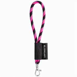 75090. SET Lanyard TUBE Short (Ø 7 mm) mit 9 mm Schnapperkarabiner