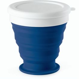 Produktabbildung ASTRADA. faltbarer Reisebecher aus Silikon und PP 250 ml ASTRADA. faltbarer Reisebecher aus Silikon und PP 250 ml