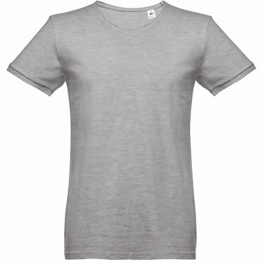 THC SAN MARINO. Kurzärmeliges Herren-T-Shirt aus gekämmter Baumwolle (Bild 1)