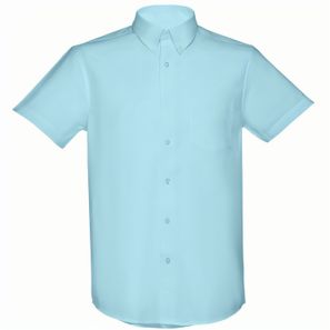 THC LONDON. Herren-Oxford-Hemd mit kurzen Ärmeln