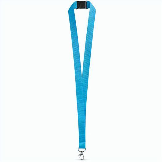 LEEDS. Lanyard aus Polyester mit Sicherheitsverschluss (Bild 1)