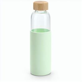 Produktabbildung DAKAR. Flasche aus Bambus und Borosilikatglas 600 ml DAKAR. Flasche aus Bambus und Borosilikatglas 600 ml