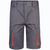 VL HEMERA. Zweifarbige Stretch-Bermudashorts mit mehreren Taschen (240 g/m²) aus Baumwolle (46 %), EME (38 %) und Polyester (16 %) (Bild 1)