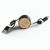 RUBINS. 6-in-1-USB-Kabel ausziehbar aus Recyceltes ABS (100% rABS) und Bambus (Bild 4)