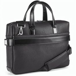 EMPIRE SUITCASE II. Executive Aktentasche aus Poly-Leder für 15.6" Laptop