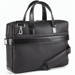 EMPIRE SUITCASE II. Executive Aktentasche aus Poly-Leder für 15.6" Laptop