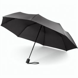 CIMONE. Faltbarer Regenschirm aus recyceltem Polyester (100% rPET) 190T Pongé mit automatischer Öffnung
