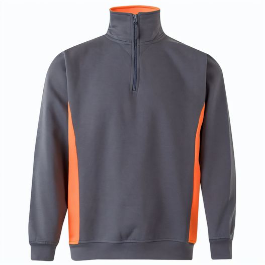 Produktabbildung VL SVAROG. Zweifarbiges Frottee-Sweatshirt (260 g/m²), aus Polyester (65 %) und Baumwolle (35 %) VL SVAROG. Zweifarbiges Frottee-Sweatshirt (260 g/m²), aus Polyester (65 %) und Baumwolle (35 %) (Bild 1)