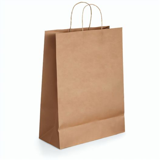 Produktabbildung TAYLA. Tragetasche aus Kraftpapier (115 g/m²) TAYLA. Tragetasche aus Kraftpapier (115 g/m²) (Bild 1)