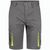 VL HEMERA. Zweifarbige Stretch-Bermudashorts mit mehreren Taschen (240 g/m²) aus Baumwolle (46 %), EME (38 %) und Polyester (16 %) (Bild 1)