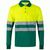 VL VULCAN LARGE. Zweifarbiges Poloshirt im Bird-Eye-Design (160g/m²) mit langen Ärmeln, aus Polyester (100%) (Bild 1)