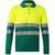 VL VULCAN LARGE. Zweifarbiges Poloshirt im Bird-Eye-Design (160g/m²) mit langen Ärmeln, aus Polyester (100%) (Bild 2)