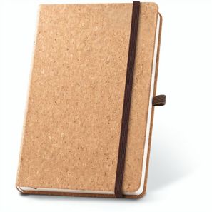 HAWKINS A5. A5 Notizblock aus Kork mit unlinierten Seiten aus FSC™-zertifiziertem Material und anderen kontrollierten Materialien