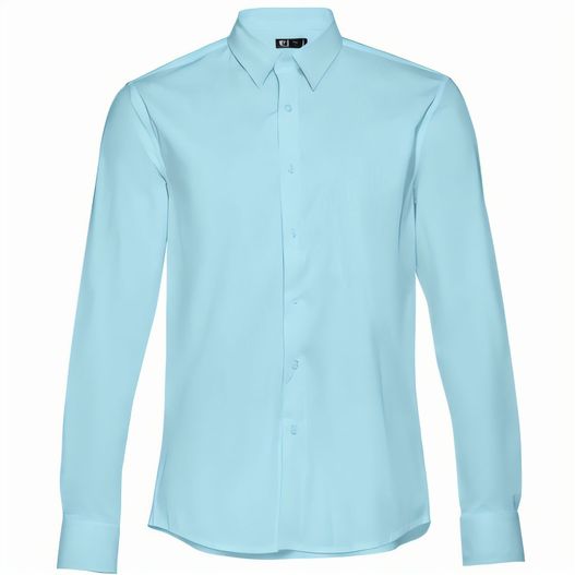 Produktabbildung THC PARIS. Langärmeliges Popeline-Hemd für Herren THC PARIS. Langärmeliges Popeline-Hemd für Herren (Bild 1)