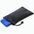 BERNAL. Sporthandtuch aus recyceltem Polyester (100% rPET) dient zur Erfrischung mit Vliesstoffbeutel