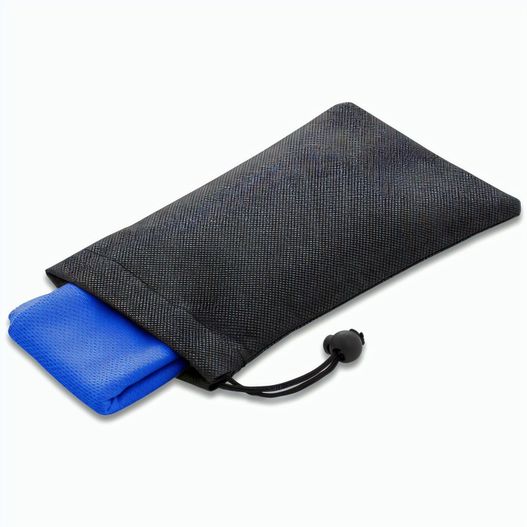 Produktabbildung BERNAL. Sporthandtuch aus recyceltem Polyester (100% rPET) dient zur Erfrischung mit Vliesstoffbeutel BERNAL. Sporthandtuch aus recyceltem Polyester (100% rPET) dient zur Erfrischung mit Vliesstoffbeutel (Bild 1)