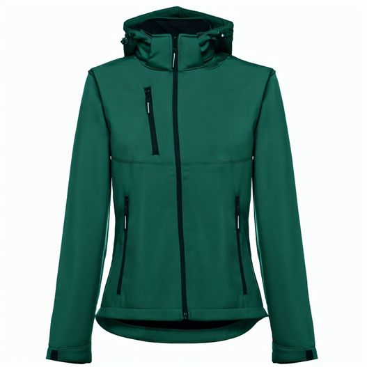 THC ZAGREB WOMEN. Gürtel-Softshell-Jacke für Damen (Bild 1)