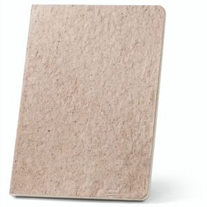 TEAPAD SEMI-RIGID. Notizbuch A5 mit semi-flexiblem Cover aus Teeblattverwertung (65%)