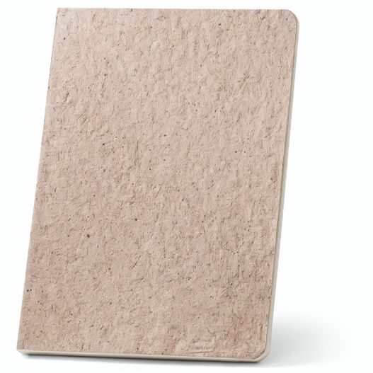 Produktabbildung TEAPAD SEMI-RIGID. Notizbuch A5 mit semi-flexiblem Cover aus Teeblattverwertung (65%) TEAPAD SEMI-RIGID. Notizbuch A5 mit semi-flexiblem Cover aus Teeblattverwertung (65%) (Bild 1)