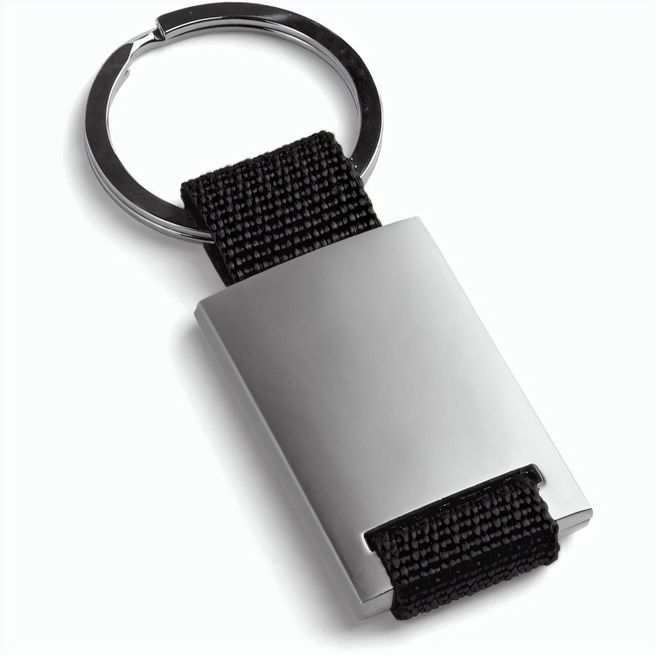 Produktabbildung GRIPITCH. Schlüsselanhänger aus Metall und Gurtband GRIPITCH. Schlüsselanhänger aus Metall und Gurtband