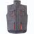 VL NERGAL. Steppweste, zweifarbig, mit mehreren Taschen (120g/m²), aus Polyester (100%)
