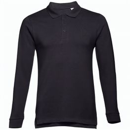 Produktabbildung THC BERN. Langarm-Poloshirt für Herren aus kardierter Baumwolle THC BERN. Langarm-Poloshirt für Herren aus kardierter Baumwolle