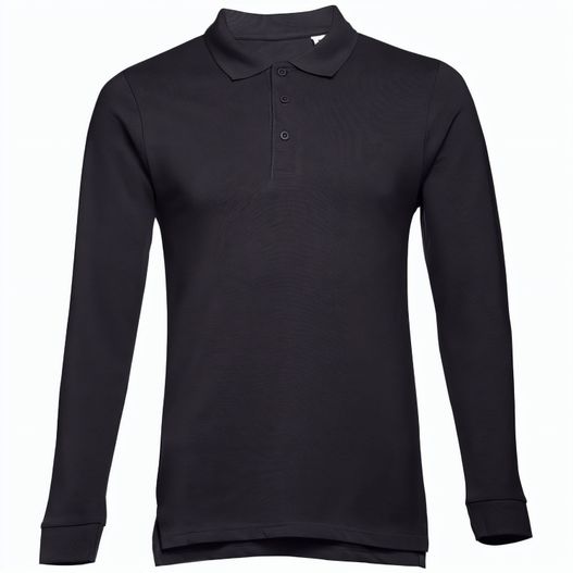 Produktabbildung THC BERN. Langarm-Poloshirt für Herren aus kardierter Baumwolle THC BERN. Langarm-Poloshirt für Herren aus kardierter Baumwolle (Bild 1)