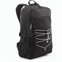 DELFOS BACKPACK. Laptop-Rucksack aus 300D recyceltem Polyester und 600D recyceltem Polyester mit reflektierenden Elementen