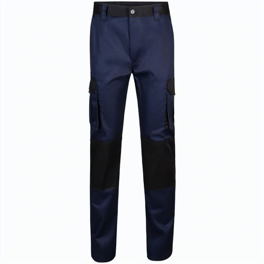 VL NJORD. Zweifarbige Twill-Hose mit mehreren Taschen (240 g/m²), aus Baumwolle (35%) und Polyester (65%) (Bild 1)
