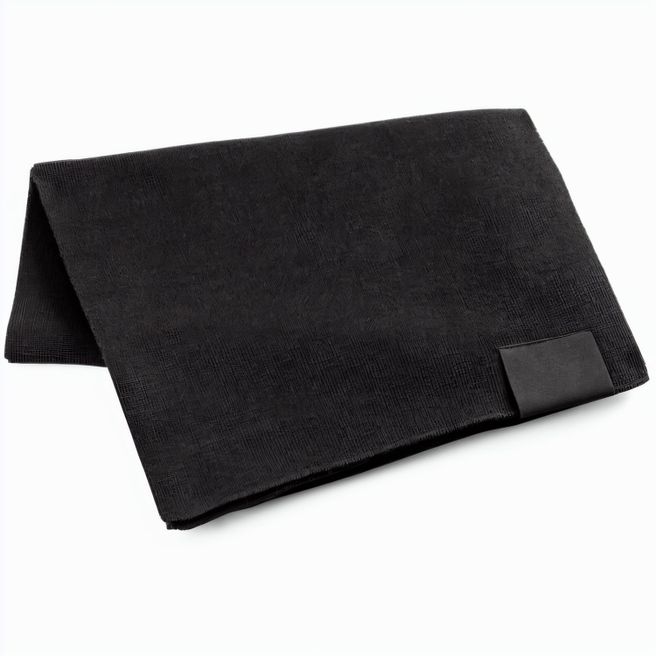 Produktabbildung SERENITY. Schal aus recyceltem Polyester (100 % rPET) mit Aufnäher zur individuellen Veredelung SERENITY. Schal aus recyceltem Polyester (100 % rPET) mit Aufnäher zur individuellen Veredelung