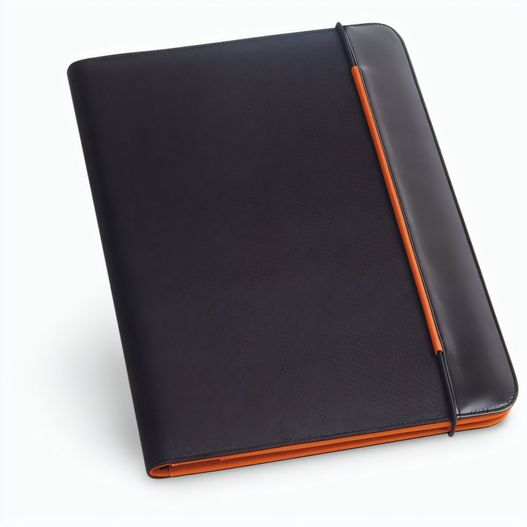 Produktabbildung FITZGERALD. A4 Schreibmappe aus PU und 800D mit linierte Seiten Schreibblock FITZGERALD. A4 Schreibmappe aus PU und 800D mit linierte Seiten Schreibblock (Bild 1)