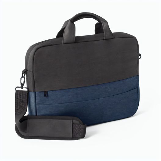 GENOA. Gepolsterte Laptoptasche aus hochdichtem, recyceltem 600D-Polyester 15“ (Bild 1)