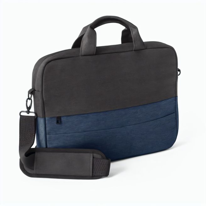 GENOA. Gepolsterte Laptoptasche aus hochdichtem, recyceltem 600D-Polyester 15“