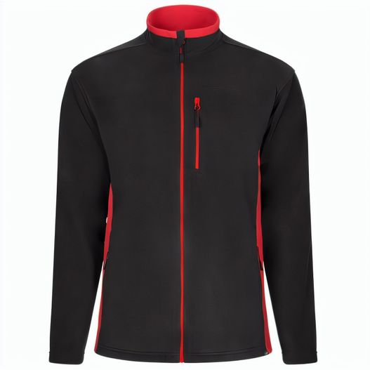 Produktabbildung VL GERAS. Zweifarbige Fleecejacke (220g/m²) aus Polyester (100%) VL GERAS. Zweifarbige Fleecejacke (220g/m²) aus Polyester (100%) (Bild 1)