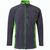 VL GERAS. Zweifarbige Fleecejacke (220g/m²) aus Polyester (100%)