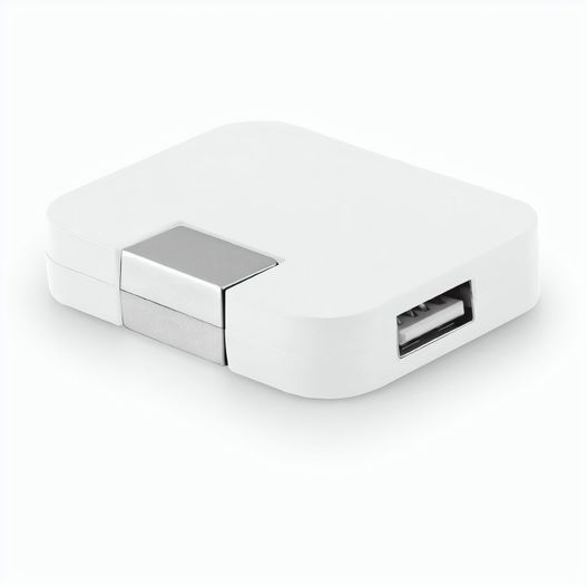 Produktabbildung JANNES. HUB mit 4 USB-A-Anschlüssen aus ABS JANNES. HUB mit 4 USB-A-Anschlüssen aus ABS (Bild 1)