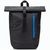 OSASCO BPACK. Rolltop-Rucksack mit Reissverschlusssystem, bei dem das Oberteil aufgerollt werden kann, um es an das Volumen des Rucksacks anzupassen. Hergestellt aus recyceltem 600D-Polyester