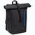 OSASCO BPACK. Rolltop-Rucksack mit Reissverschlusssystem, bei dem das Oberteil aufgerollt werden kann, um es an das Volumen des Rucksacks anzupassen. Hergestellt aus recyceltem 600D-Polyester (Bild 2)