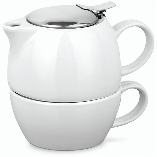 Produktabbildung COLE. Teeset aus Porzellan 2 in 1 COLE. Teeset aus Porzellan 2 in 1 (Bild 1)
