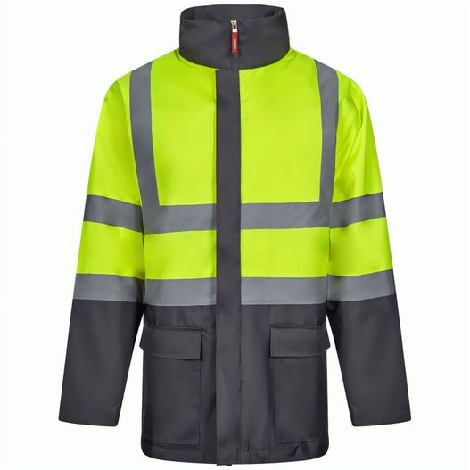 VL JUNO LARGE. Zweifarbiger 4-in-1-Parka (180 g/m²), aus Polyester (100%) mit PU-Beschichtung (Bild 1)