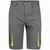VL HEMERA. Zweifarbige Stretch-Bermudashorts mit mehreren Taschen (240 g/m²) aus Baumwolle (46 %), EME (38 %) und Polyester (16 %) (Bild 1)