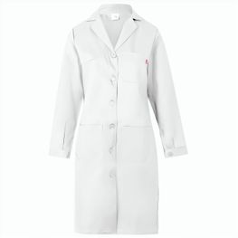 VL RAMA. Langärmeliger Kittel (175 g/m²), aus Baumwollköper (35 %) und Polyester (65 %)