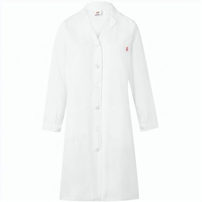 VL RAMA. Langärmeliger Kittel (175 g/m²), aus Baumwollköper (35 %) und Polyester (65 %)